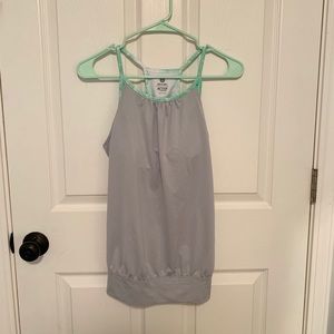 Gray Athletic Tank Top